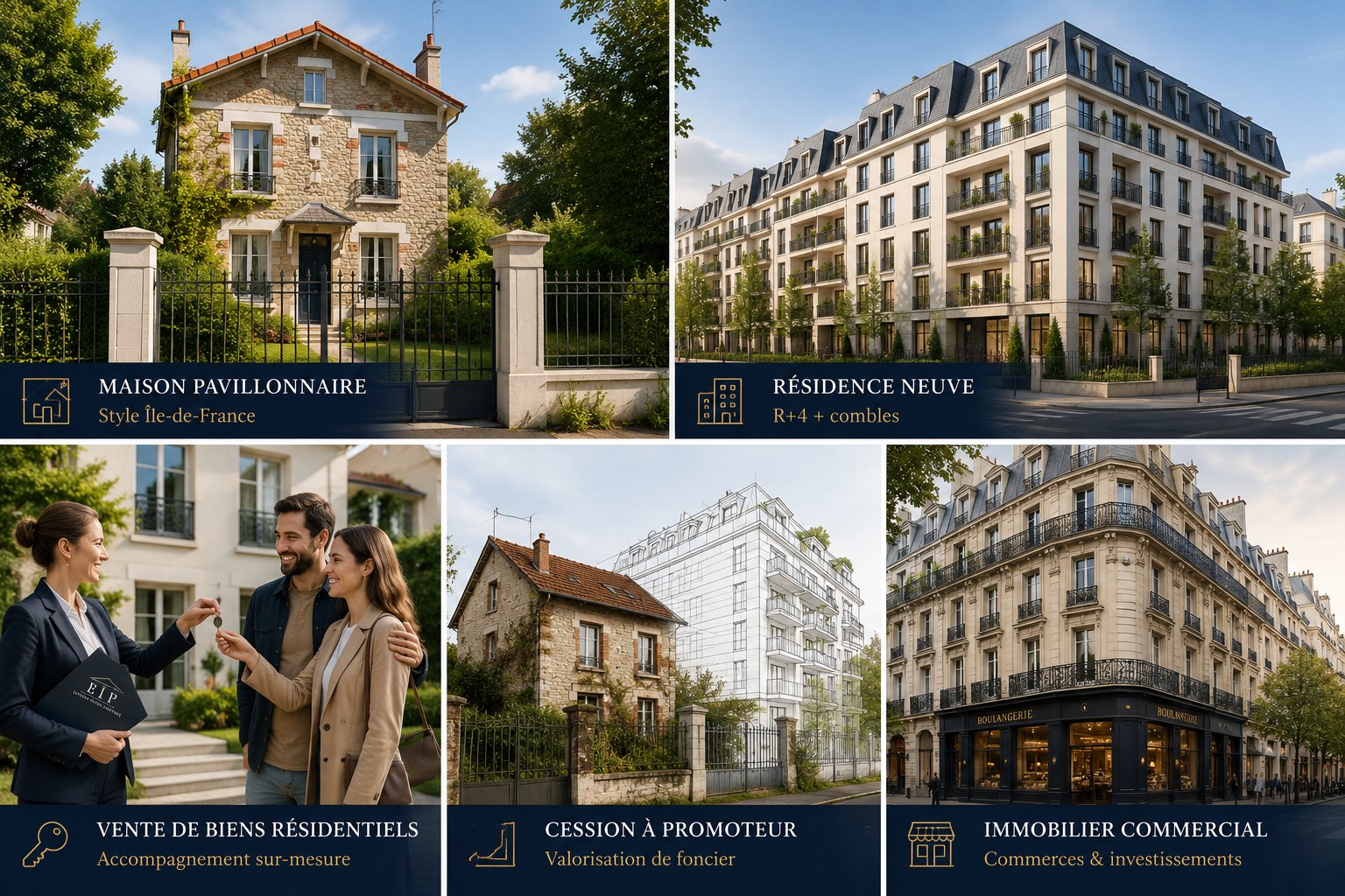 Maison pavillonnaire Île-de-France